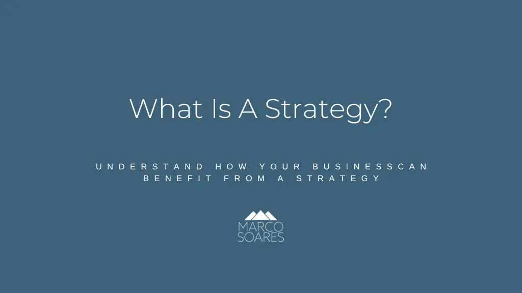 What is Strategy?